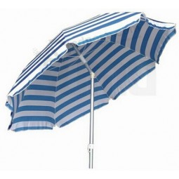 Customied high quality Logo Printed Advertising Windproof Beach Umbrella