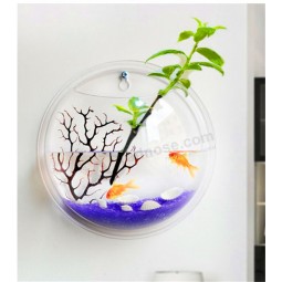 Wall Mounted Round Acrylic Fish Bowl, Small Fish Tank Wholesale