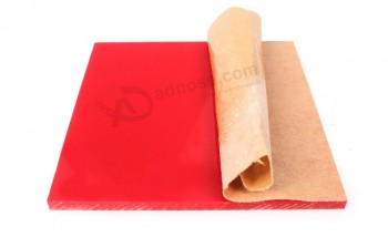红色丙烯酸铸造压克力板瓷制造商中国
