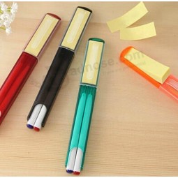 Customied high quality Colorful Mini Sticky Note Ball Point Pen Set