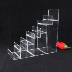 Durable Clear Acrylic Wallet Display Stand-5, 6, 7 Levels Wholesale