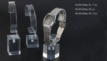 High End Acrylic Watch Display Free Logo Wholesale