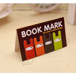 Customied high quality Beatiful Soft PVC Bookmark