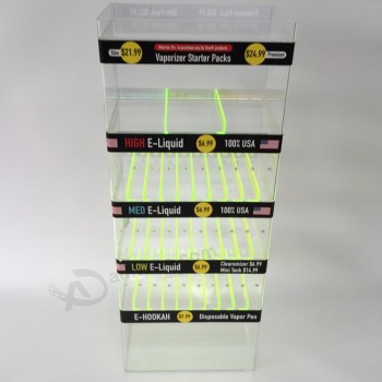 Acrylic Display Case for Electronic Cigarette Products Wholesale