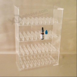 Acrylic E-Cig Juice Bottle Display Case Wholesale