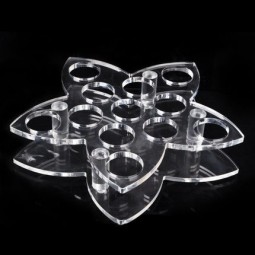 Five-Pointed Star 12 Hole Cup Holder Acrylic Cup Holder Wholesale