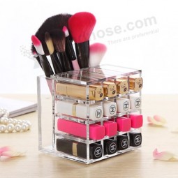 Modern Fashion Clear Acrylic Lipstick Storage Box Wholesale