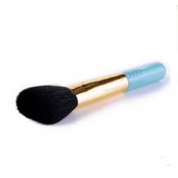 Customied high quality Oblique Head Contour Wool Flat Type Cosmetic Brush