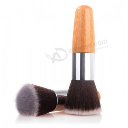 Customied high quality Wooden Handle Multi-Function Blush Brush