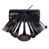 GRoothandel customied hoge kwaliteit 24 stks wol handvat haaR pRo cosmetische tool make-up boRstel