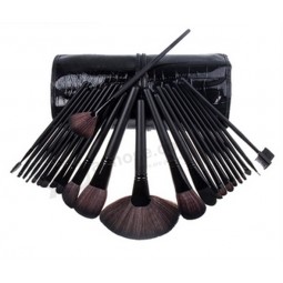 Wholesale Customied high quality 24 PCS Wool Handle Hair PRO Cosmetic Tool Makeup Brush