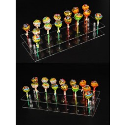 Acrylic Lollipop Display Stand, Acrylic Candy Sweet Holder, Acrylic Organizer Shelf Wholesale