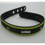 Wholesale Customied high quality New Design Anti-Radiation Anion Silicone Bracelet