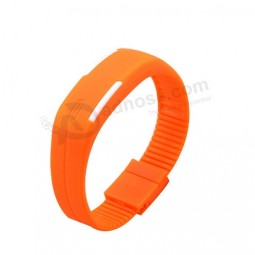 Wholesale Customied high quality Waterproof LED Silicone Watch