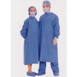 Medical Surgical Gown Wholesale, Made of Ppsb Nonwoven Fabric