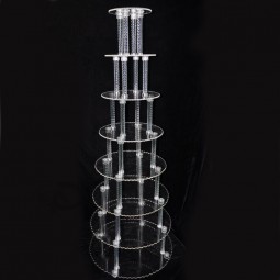 Wedding Party Tree Tower Acrylic Cake Display Stand Wholesale