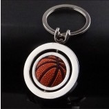 批发定制高品质促销新设计篮球钥匙扣