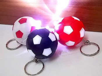 Wholesale Customied high quality New Style LED Football Keychain