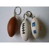 Wholesale Customied high quality OEM Promotional Mini Football Keychain