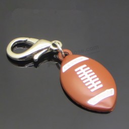 Wholesale Customied high quality OEM New Fashion Football Keychain