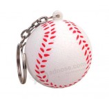 Wholesale Customied high quality Promotional Gift Printed Logo Baseball Keychain