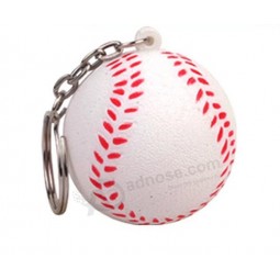 Wholesale Customied high quality Promotional Gift Printed Logo Baseball Keychain