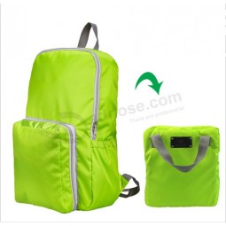 批发定制高品质可折叠旅行背包袋，适合运动和徒步旅行