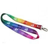 Wholesale Customied high quality Fashion Custom Heat Transfer Print Lanyards