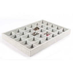 Flannelette Box for Fashion Jewelry Acrylic Display Wholesale
