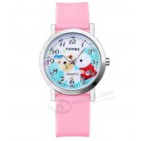 Wholesale Customied high quality Cute Design Children Waterproof Silicone Watches