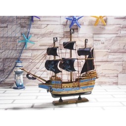 Hot Sale 40 Cm Wooden Pirate Ship Wholesale