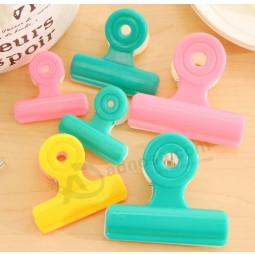 Wholesale Customied high quality OEM Candy Color Plastic Bag Clip