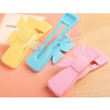 Wholesale Customied high quality Fashion Custom Plastic Bag Clip