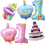 Wholesale Customied high quality OEM Lovely Design Foil Balloon