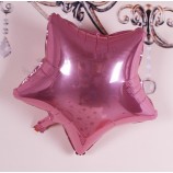 批发定制的高品质oem特别设计五角星氦铝箔气球