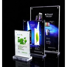 Acrylic Display Magnetic Sign Holder Wholesale