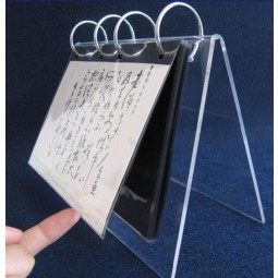 Office Supply Acrylic Calendar Display Stand Wholesale