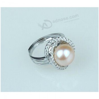 厂家直销顶级品质设计饰品批发手指珍珠戒指