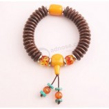 Factory direct sale top quality Newest Design Rope Ethnic Woven Bracelet