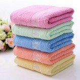 Factory direct sale top quality China Wholesale Custom Dobby Funny Bamboo Bathtowel