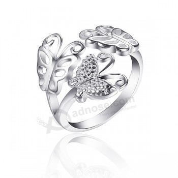 厂家直销顶级品质时尚设计锆石水晶戒指