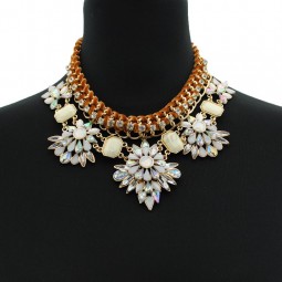 завод прямой продажи топ качества моды элегантный старинные цветочные заявление европейских стилей ожерелье