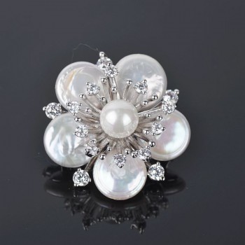 厂家直销顶级品质新款珠宝水钻玻璃水晶胸针为女性