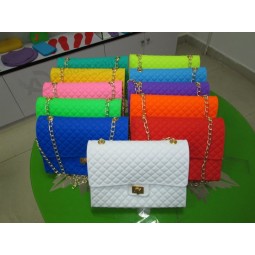 Hot Sale 100% Silicone Women Handbag with Elegant Design Wholesale