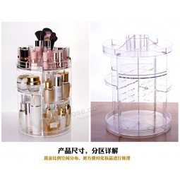 Factory Wholesale Rotating Acrylic Cosmetic Display Wholesale