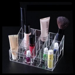 Factory direct sale top quality Clear Plexiglass Acrylic Cosmetic Displays