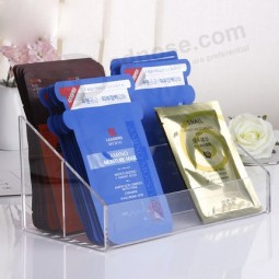 Popular Facial Mask Acrylic Cosmetic Display for Show Case Wholesale