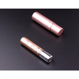 Factory direct sale top quality Luxury Metal Gold Silver Empty Lipstick Tube