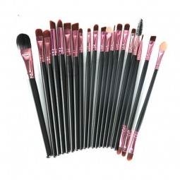 Factory direct sale top quality Makeup 20PCS Synthetic Hair Eye Shadow Brushes