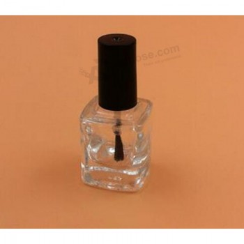 Customied top quality 5ml 10ml 15ml Empty Glass Nail Polish Bottle with Brush